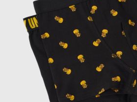 Трусы-боксеры для мальчиков, 2 шт., Черный