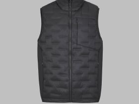 Стеганый пуховый жилет