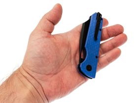 Складной нож Bestech Guardian, сталь D2, рукоять G10/карбон, синий