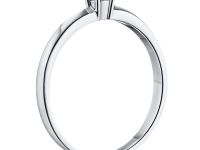 Кольцо из белого золота с бриллиантом э0901кц12154200