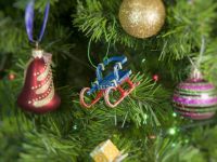 Игрушка деревянная "IDH Center" Санки Большие 640-6