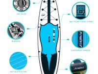 Надувная доска для SUP-бординга FUNWATER MANTA RAY 11