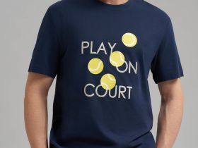 Футболка прямого кроя из джерси