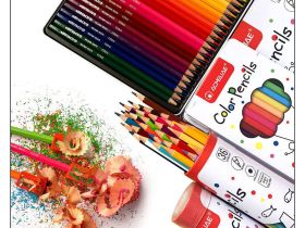 Набор карандашей цветных Acmeliae 36 цв, в футляре-тубусе