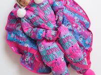 Зимний комбинезон из мембранной ткани для девочки