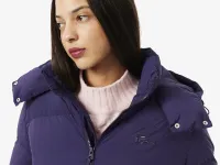 Женская короткая куртка Lacoste с капюшоном