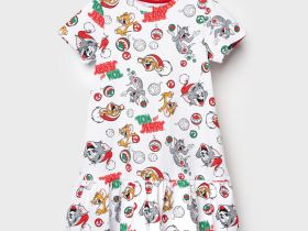 Сорочка ночная трикотажная для девочек