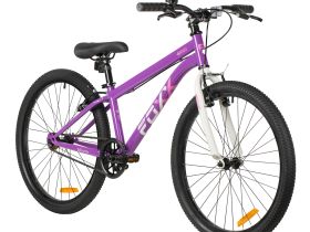 Подростковый велосипед Foxx Arimo 24 V, год 2026, цвет Фиолетовый