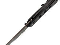 Складной нож Civivi Vision FG, сталь Damascus, рукоять микарта