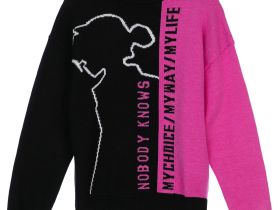 Свитер трикотажный для девочек