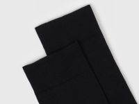 Высокие носки, 5 пар, Черный