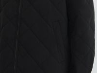 Лёгкая утеплённая куртка, Черный