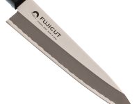 Кухонный нож универсальный Tojiro Fuji Cutlery FC-1620, сталь Mo-V, рукоять полипропилен, черный