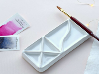 Палитра художественная керамическая "ГЕОМЕТРИЯ"