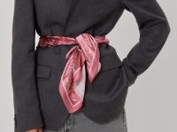 Платок шейный Divina, бордо