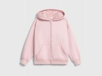 Толстовка на молнии для девочек, Розовый