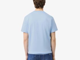 Мужская футболка Lacoste классического кроя из органического хлопка