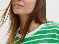 Футболка в полоску свободного силуэта