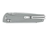 Складной нож SRM Terrier 258L-GK2, сталь 140Cr, рукоять G10, серый