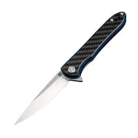 Складной нож Artisan Shark, сталь D2, рукоять карбон