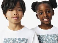 Детская футболка Lacoste из органического хлопка