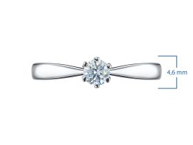 Кольцо из серебра э0612кц04203119_white