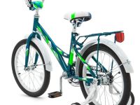 Детский велосипед Stels Talisman 18 Z010, год 2025, цвет Синий-Зеленый