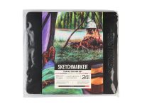 Набор карандашей цветные Sketchmarker "Путешествия", 24 цвета, жестяной пенал