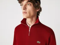 Мужская толстовка Lacoste на молнии с высоким воротом