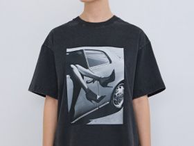 Футболка с фотопринтом, Серый