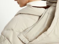 Пальто утепленное с утиным пухом