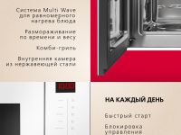 Встраиваемая микроволновая печь Hansa AMMB25E1WH