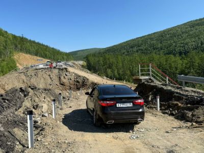 На участке трассы «Лена» открыли проезд для легковых автомобилей