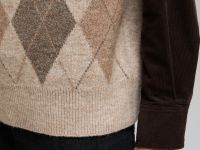 Трикотажный жилет с шерстью