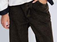 Джинсы wide leg fit женские