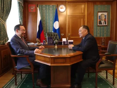 Глава Якутии встретился с вице-спикером Государственной Думы РФ