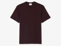 Базовая унисекс футболка свободного кроя Lacoste