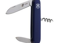 Нож перочинный Stinger 90 мм, 4 функции, синий