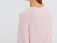 Кардиган из шерсти и кашемира, Розовый