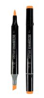 Маркер двухсторонний на спиртовой основе Sketchmarker Brush Цвет Забавный апельсин