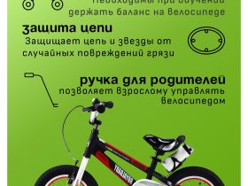Детский велосипед Royal Baby Freestyle Space №1 16, год 2020, цвет Черный