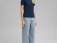 Приталенная футболка из джерси