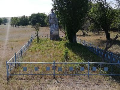 Братская могила советских воинов, погибших в период Сталинградской битвы