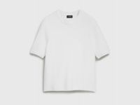 Джемпер с коротким рукавом, Белый