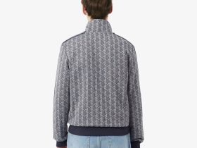 Мужская жаккардовая толстовка Lacoste PARIS с монограммой