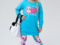 Платье трикотажное для девочек