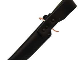 Туристический нож Витязь B5400-3 Разведчик, сталь 9Cr18MoV, рукоять эластомер, хаки