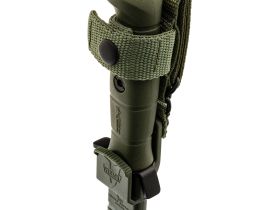 Тактический нож Kizlyar Supreme Vector Olive, сталь 420HC TW, рукоять кратон, хаки