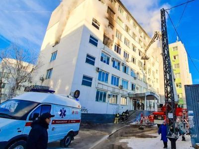 В Якутске опрашивают свидетелей пожара на проспекте Ленина