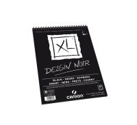 Альбом для графики на спирали Canson " XL Black" 21х29,7 см 40 л 150 г